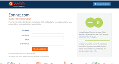 Desktop Screenshot of eonnet.com